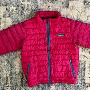 Patagonia Down Sweater Jacket 5T Pink